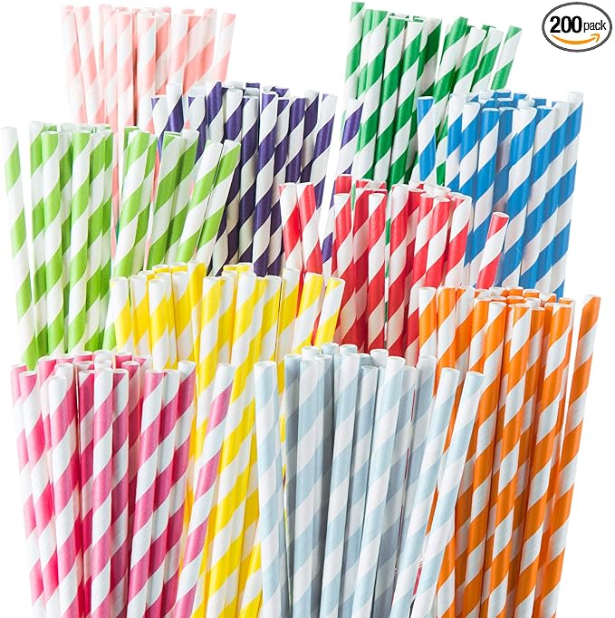 Weemium Paper Straws Disposable by Weemium