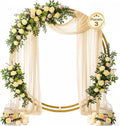 Wedding Arch Draping Fabric 29" x 19Ft Sheer Drapes by IONTACH