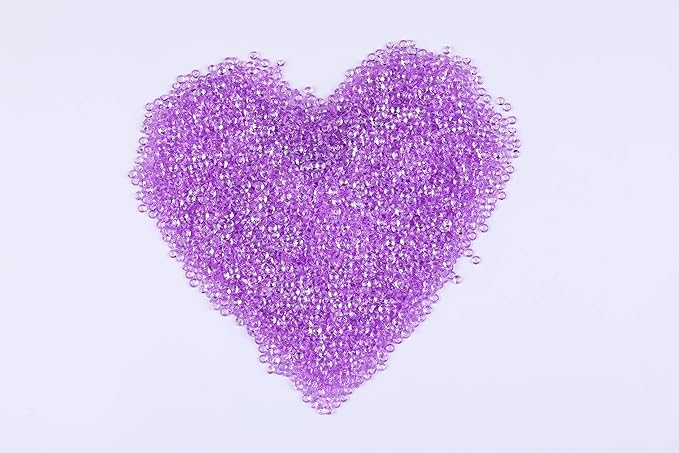 10000 pcs/Pack Wedding Table Scatter Confetti Crystals Acrylic Diamonds Vase - Image 2
