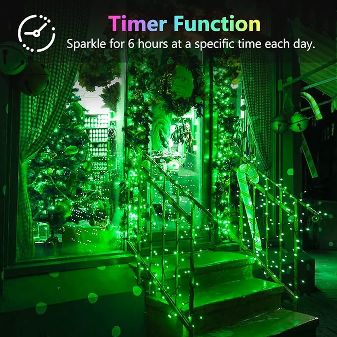 4 Pack 20FT 60LED Halloween Battery Operated Fairy Lights - Image 4