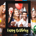 32 x 24 Inch Large Photo Booth Props Picture Frame Happy Birthday Party Frame by Beeveer