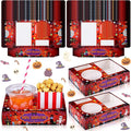 Faccito 36 Pcs Movie Night Snack Trays Movie Theater Snack Boxes Night Supply by Faccito