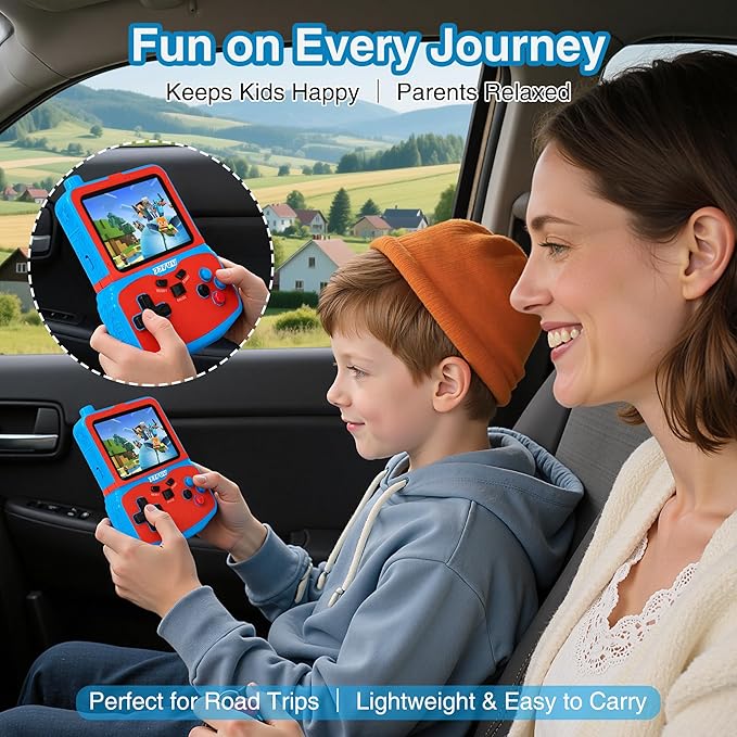 Portable Video Game Console for Kids, 220 Built-in Classic Retro Games - Image 4