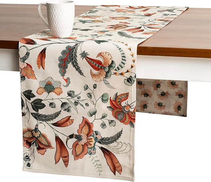 Maison d' Hermine Table Runner 100% Cotton Double Layer Table Runners 108 by MaisondHermine