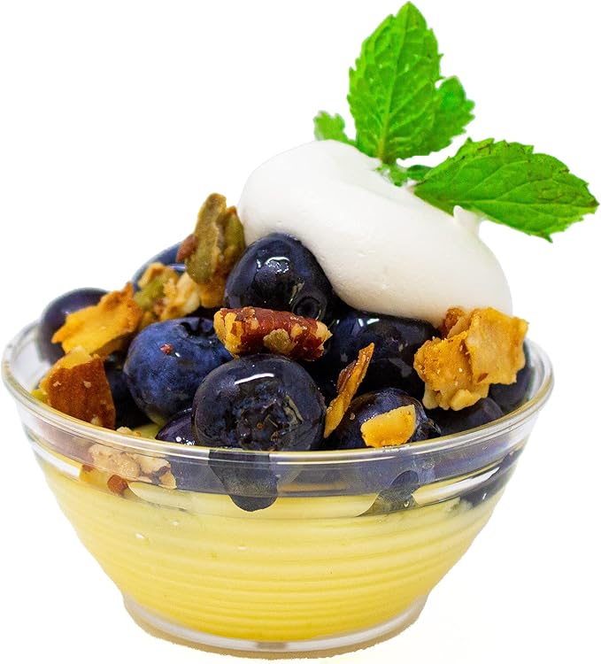 50 Pack 3 oz. Asian-Style Clear Mini Dessert Cups, Party Cups - Image 5