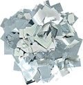 Ultimate Confetti, Rectangular Silver Mylar Shiny Foil Metallic Confetti by UltimateConfetti