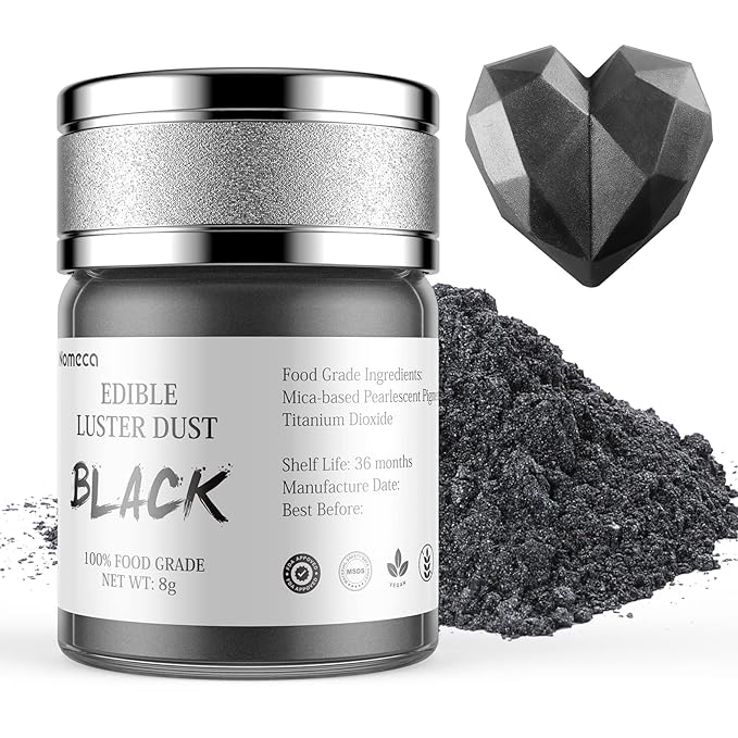 Nomeca Edible Luster Dust, 8 Grams Food Grade Cake Dust Metallic Shimmer by Nomeca