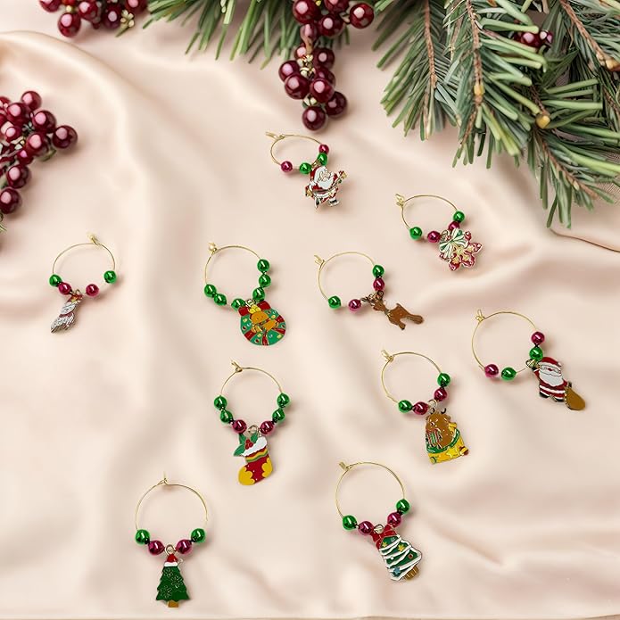 50 Sets Wine Glass Charms, Wine Charms - Image 4