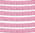 6 Pack 10 Feet Foil Fringe Garland Metallic Tinsel Streamers Banner Wall by Clayghsen