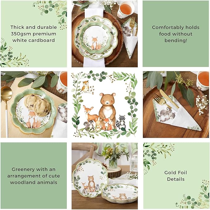 Kate Aspen Woodland Baby Shower Decorations - Image 5