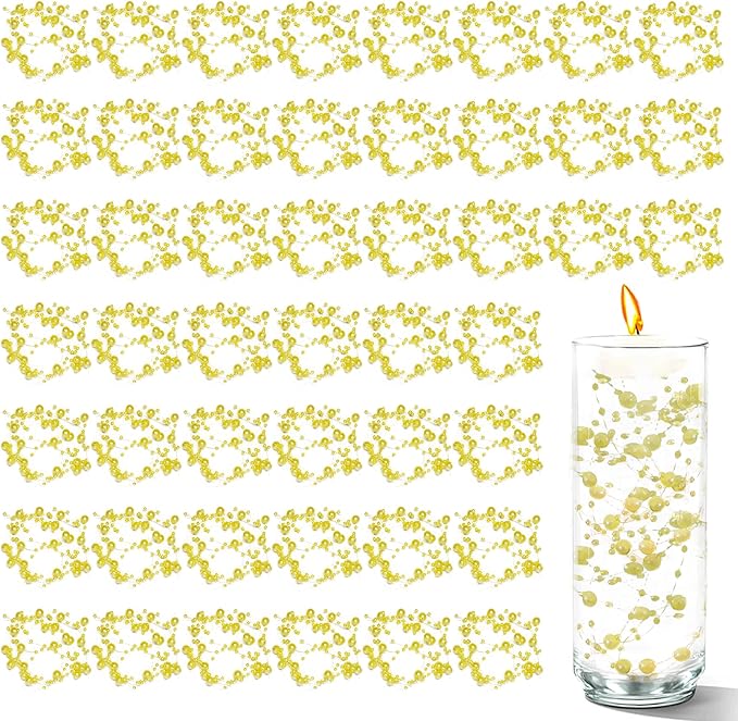 50 PCS Artificial Floating Beads by Cusmation