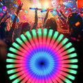 225 Foam Glow Sticks, Foam Light Up Sticks Party Supplies by Wellent