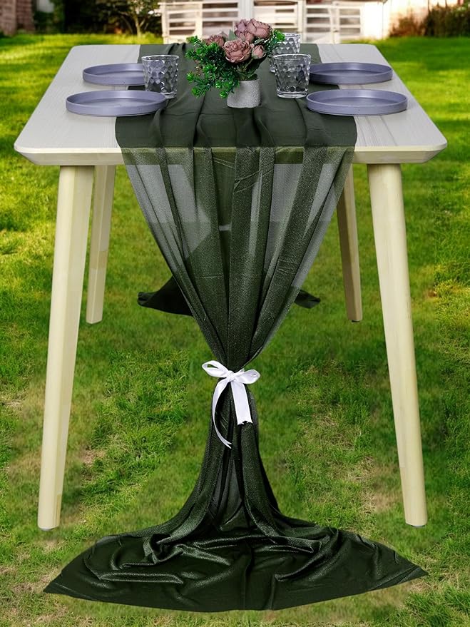 MDS Halloween Chiffon Table Runner by MDS