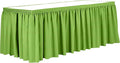 Ultimate Textile Pleat Polyester Fabric Table Skirt by UltimateTextile