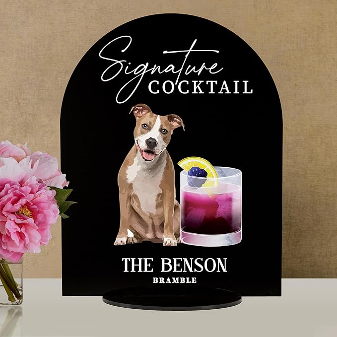 Pet Signature Drink Wedding Signs - Image 2