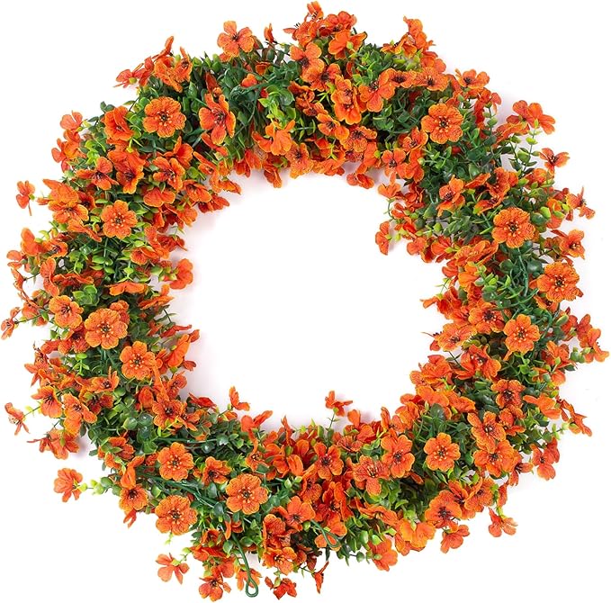 Artificial Flowers Garland Ivy, 4 Pack 5.9 FT Spring Summer Decor UV Resistant - Image 4