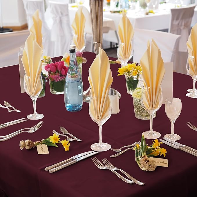 Fitable 6 Pack Square Tablecloths - Image 2
