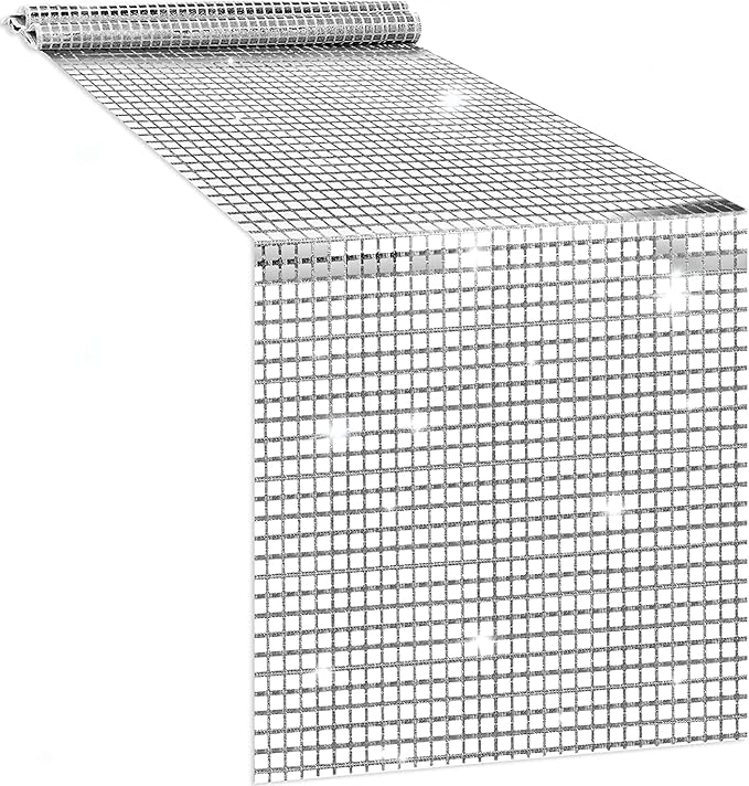 12 x 72 Inches Glitter Disco Table Runner by RTHPY