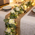 2 Pack 5.9 FT Artificial Flower Garland by Unknown