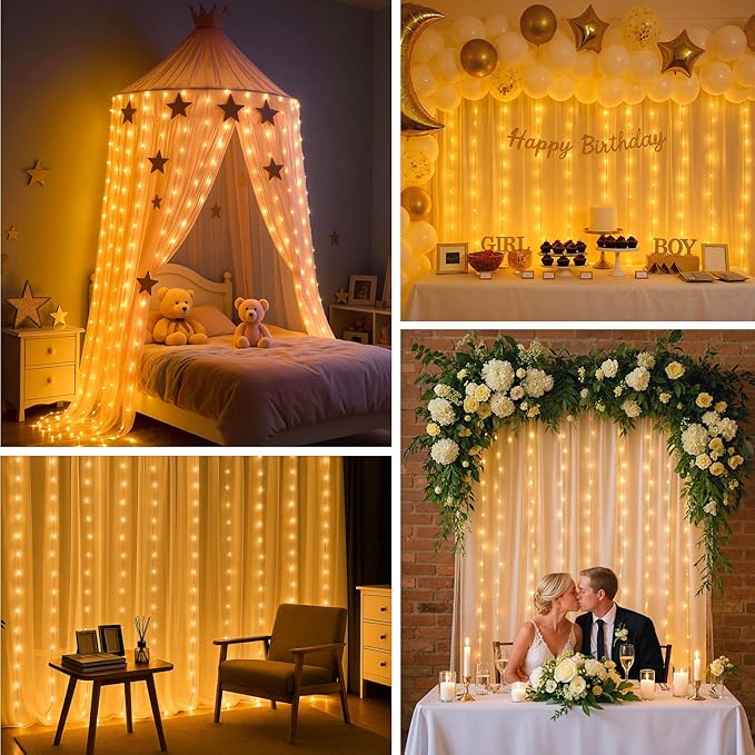 DomeStar 300 LED Curtain Lights - Image 6