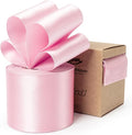 Pink Satin Ribbon Double-Faced Wired Ribbons by Keypan