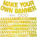 BEISHIDA Double-Sided Gold 116 PCS DIY Letter Banner Kit Make Your Own Banner by Beishida