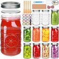 Encheng 12 Pack 32oz Wide Mouth Mason Jars by Encheng