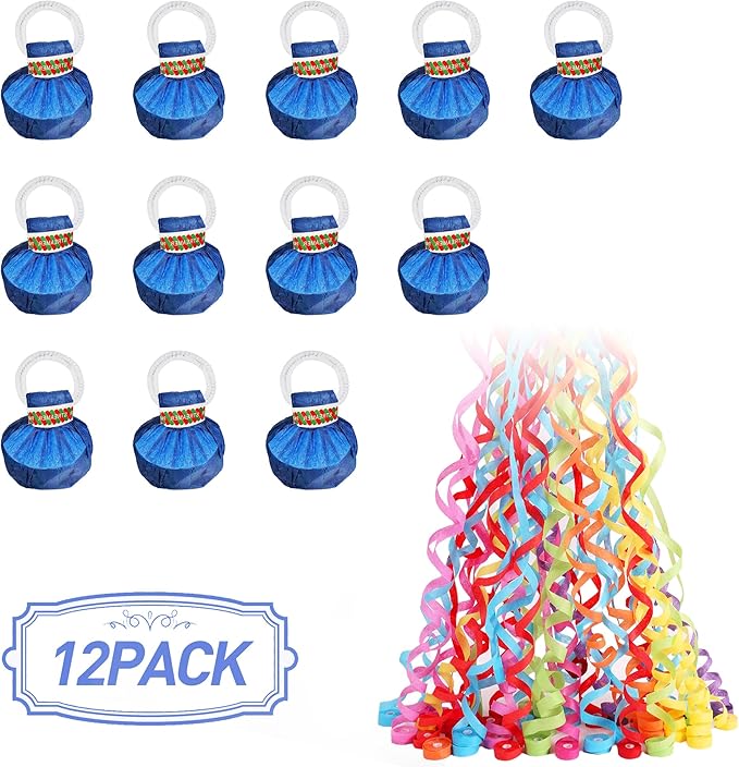 No Mess Streamers, Party Poppers - Image 3