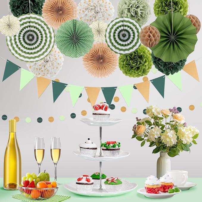 Green Party Decorations - Image 4