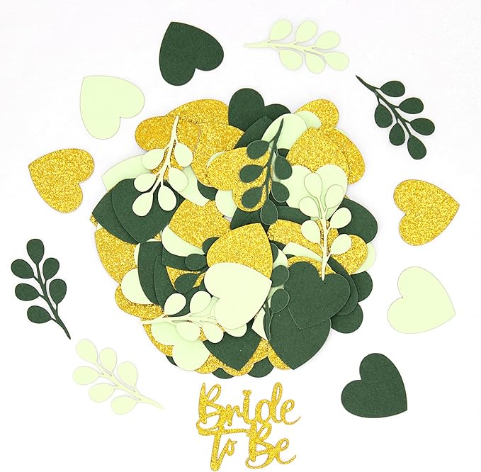 200PC Sage Green Bachelorette Party Decorations Bridal Shower Confetti - Image 7