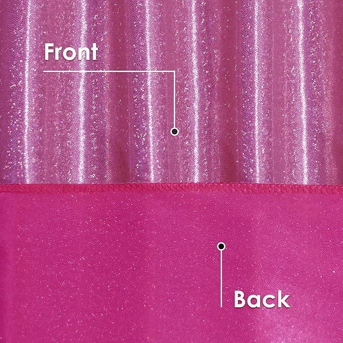 Fitable Fuchsia Sequin Tablecloth - Image 3