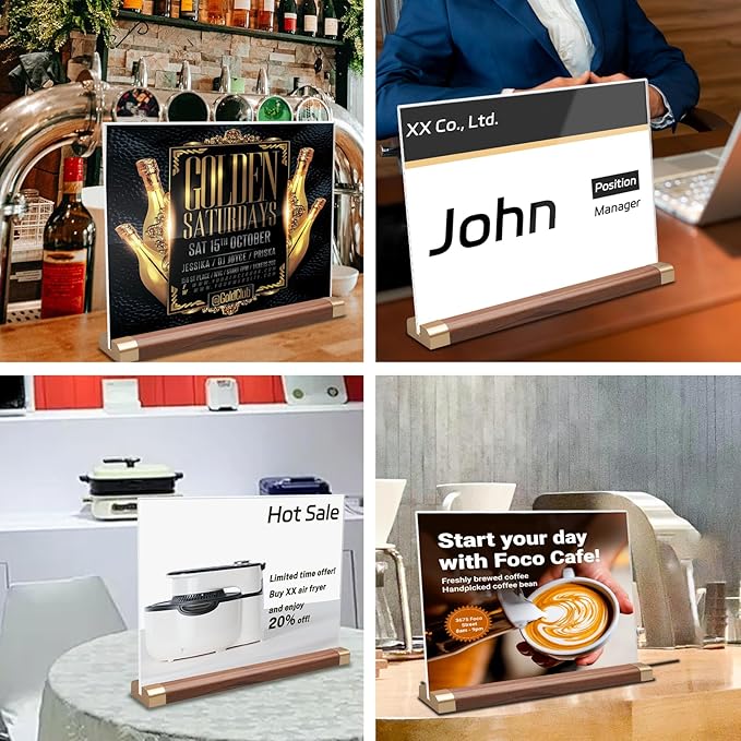 Acrylic Sign Holder 8.5 x 11 - Image 3