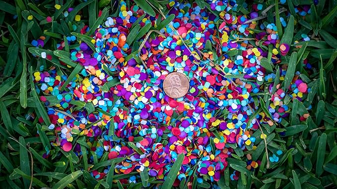 Fiesta Confetti.Value Mexican Colorful paper Confetti. Medium Bag .44lb/200gr. - Image 3