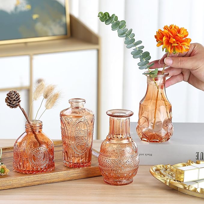 Bud Vases15 Pcs for Centerpieces Wedding, Flower Vases in Bulk for Rustic Home - Image 5