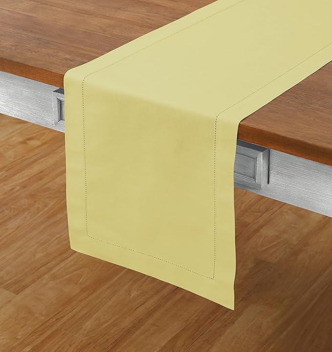 Solino Home Yellow Table Runner 60 Inches - Image 4
