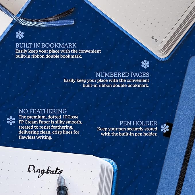 Dingbats* Earth Dotted Writing Journal Notebook A5 - Image 3
