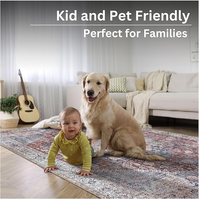 Bloom Rugs Washable Non-Slip 5' x 7' Rug - Image 10