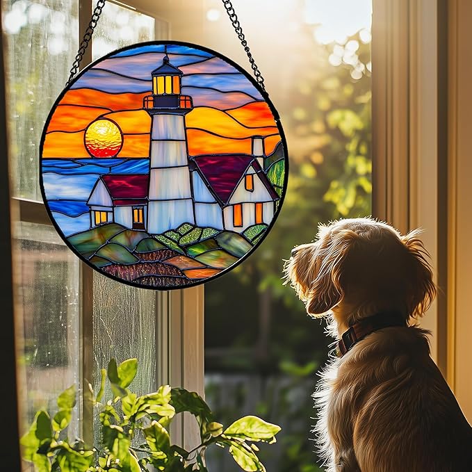 Stained Glass Window Hanging - Image 4