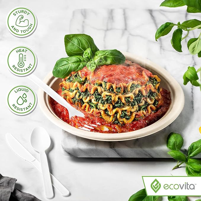 Ecovita 100% Compostable Spoons - Image 5