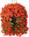 Artificial Fake Hanging Flowers Plants Baskets by HyeFloraartificialflowers
