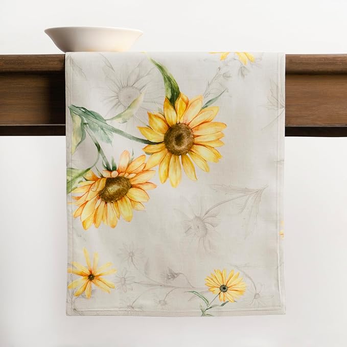 Maison d' Hermine Table Runner 100% Cotton Double Layer Table Runners 108 - Image 8