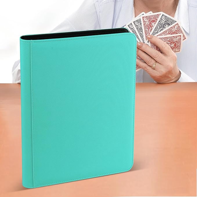 Trading Card Binder 16 Pocket, 1024 Pockets Card Binders, Card Collection Binder - Image 6