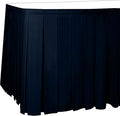 Ultimate Textile Pleat Polyester Fabric Table Skirt by UltimateTextile