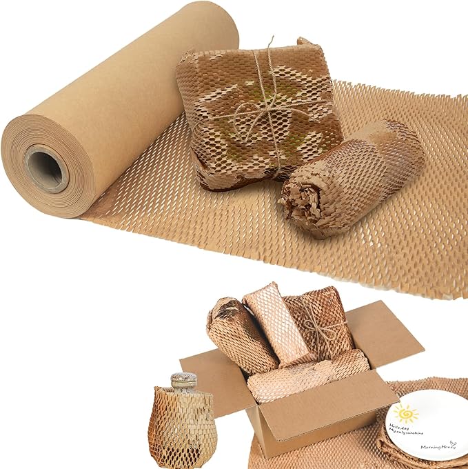 Honeycomb Packing Paper 20" x 420' Recyclable Cushion Packing Paper Expanding by PaperEZ