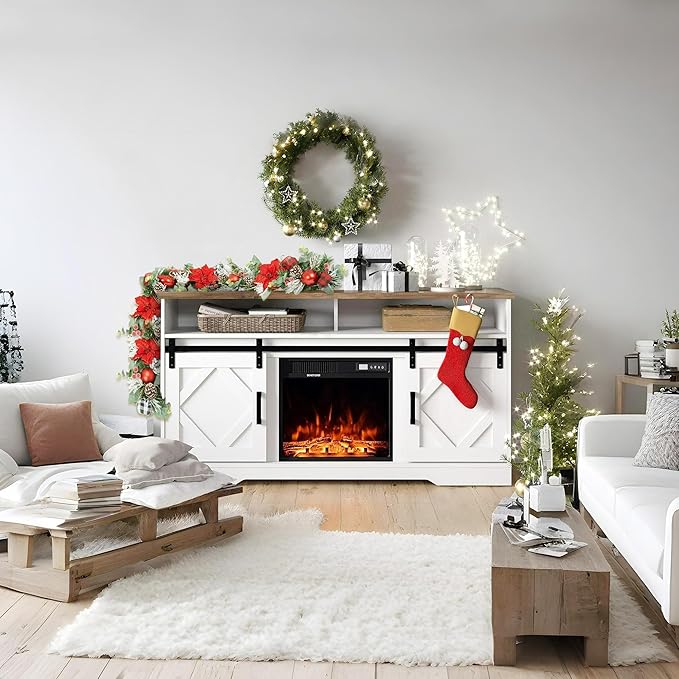 5 ft Christmas Garland for Mantle Unlit Garland for Stairs Railing, for Table - Image 8