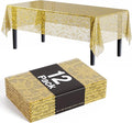 Exquisite Lace Table Cloth Rectangle Table Plastic 12-Pack Lace Tablecloth by Exquisite