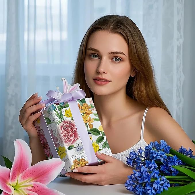 WRAPAHOLIC Floral Wrapping Paper Roll - Image 7