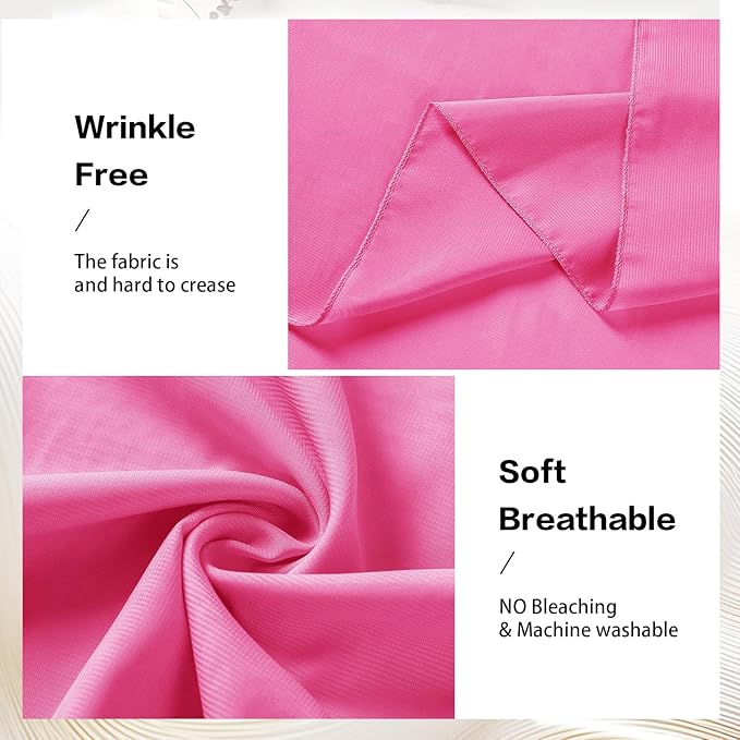 VOK Wedding Arch Draping Fabric Chiffon Fabric, 29in x 18Ft 1 Panels Sheer - Image 4