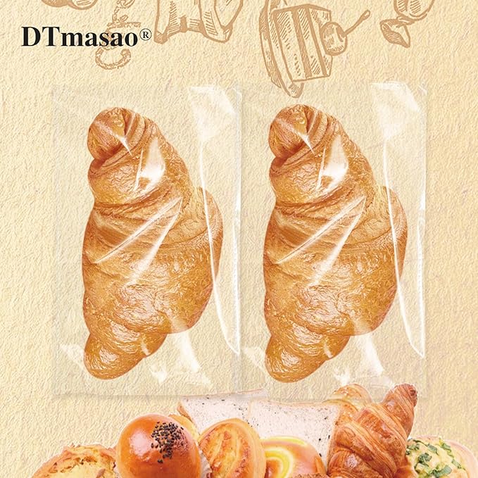 6x10 Inches 100 Pcs Self Sealing Cellophane Bags Clear Cookie Bags Resealable - Image 5