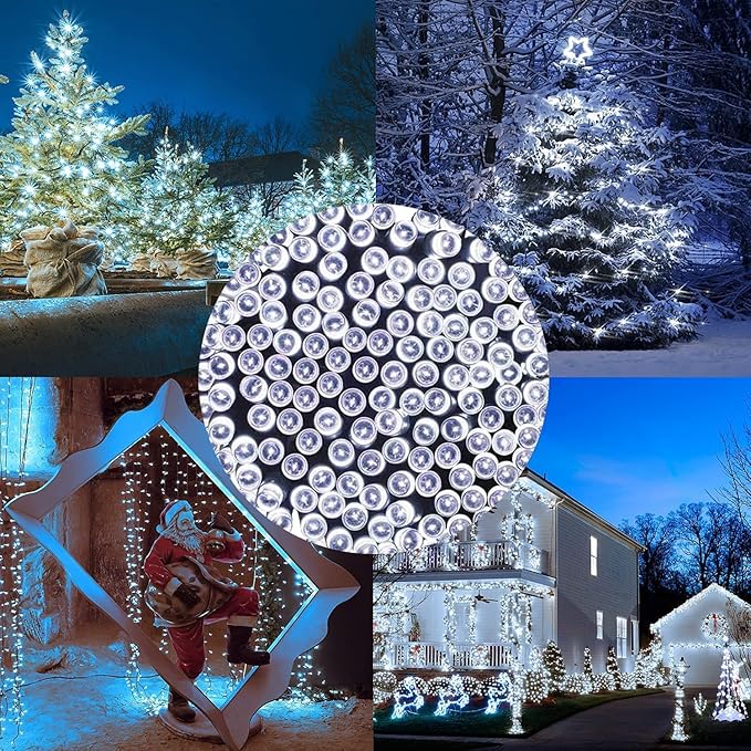 YEGUO 66ft 200 LED Christmas Lights Outdoor Waterproof - Image 9